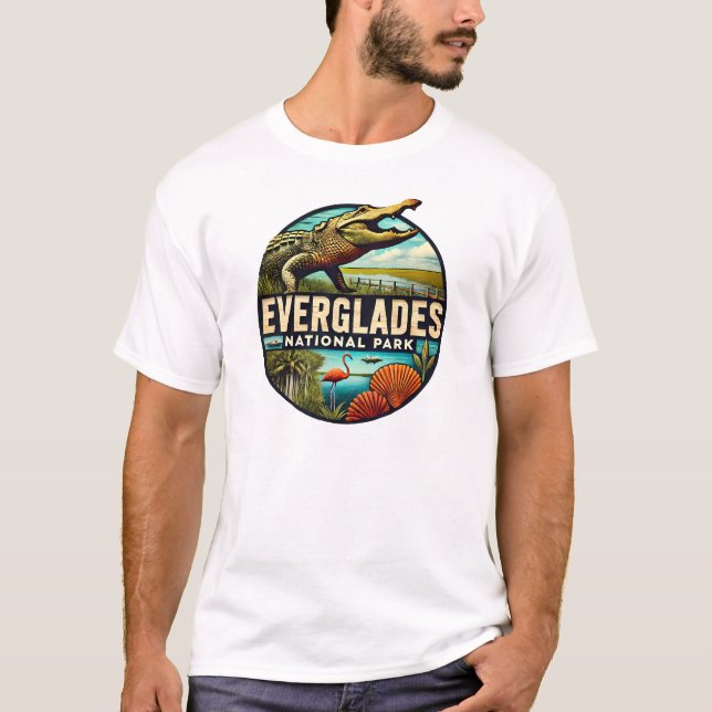 Everglades nationalpark t shirt (Framsida)