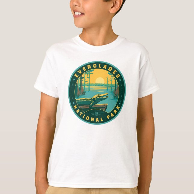 Everglades nationalpark t shirt (Framsida)