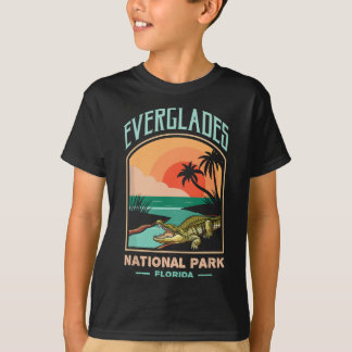 Everglades nationalpark US Crokodile Florida Alli T Shirt