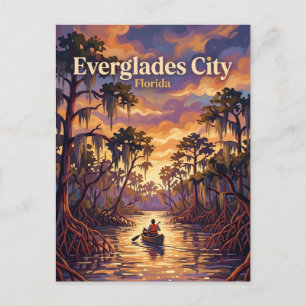 Everglades nationalpark USA Vykort