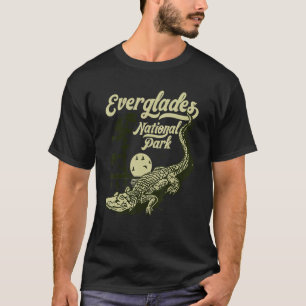 Everglades nationalpark Vintage Crocodile Alligat T Shirt
