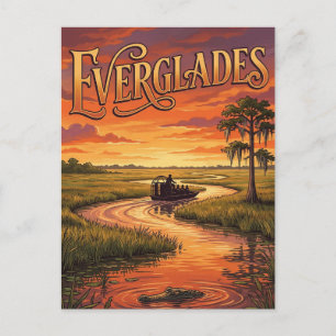Everglades nationalpark vykort