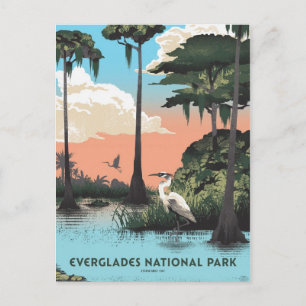 Everglades nationalpark vykort
