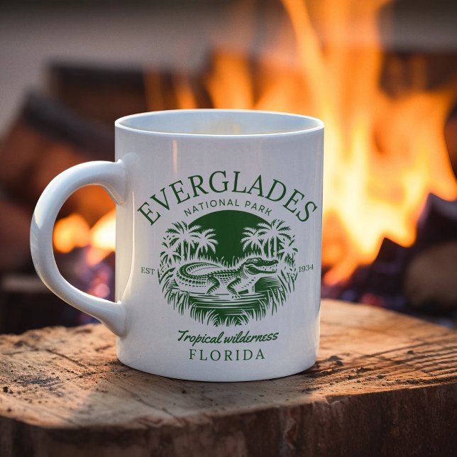 Everglades Wildlife Preserve, Florida Kaffemugg (Skapare uppladdad)