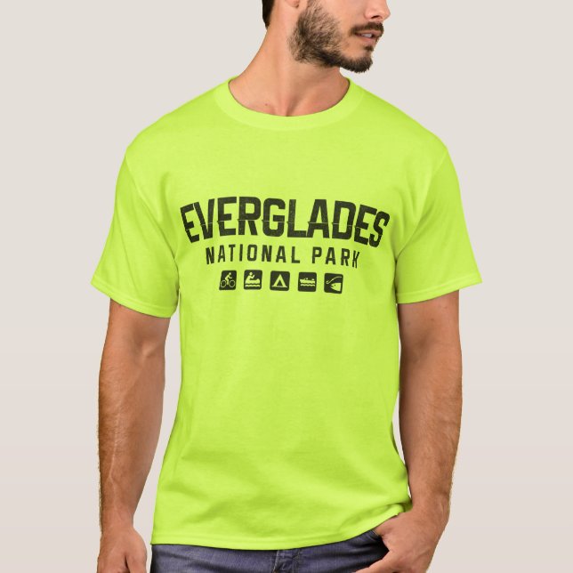 EvergladesnationalparkTshirt (tända), Tee (Framsida)