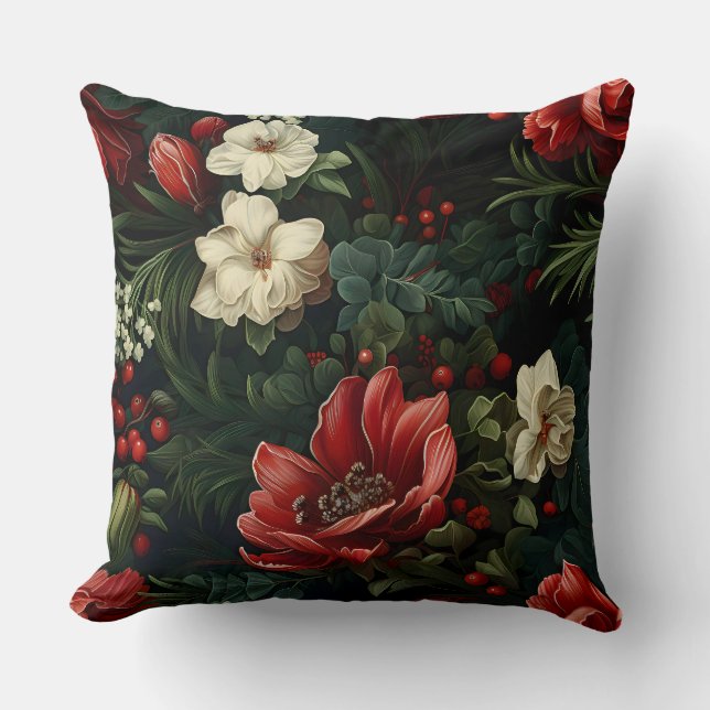 Everglow Noel Blommigts Botanical Kudde (Framsida)