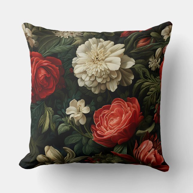 Everglow Noel Blommigts Botanical Kudde (Framsida)