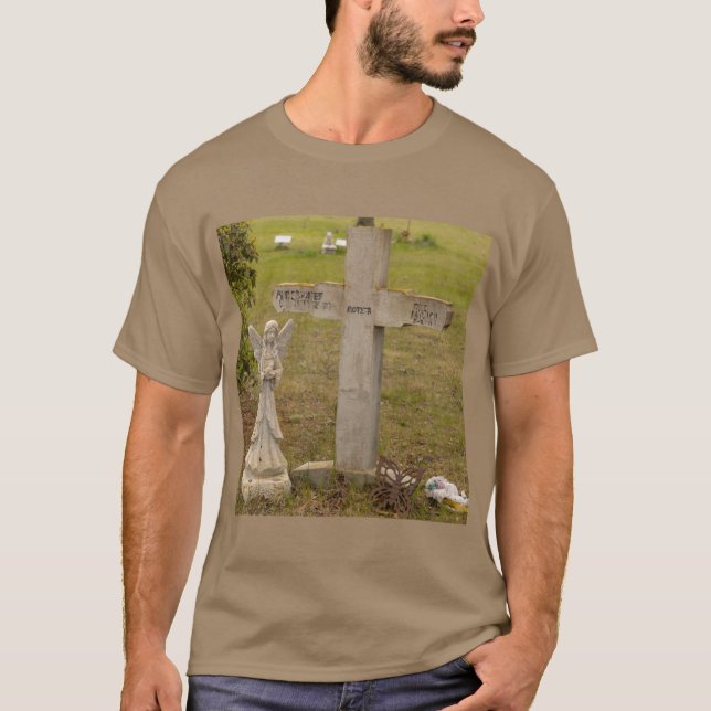 Evergreen Angel Premium T Shirt (Framsida)
