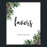 Evergreen är på väg mot vintern Favors Poster<br><div class="desc">Matchande objekt är tillgängliga.</div>