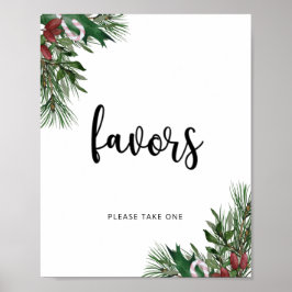 Evergreen är på väg mot vintern Favors Poster