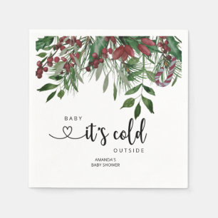 Evergreen Baby är det kall utanför Pappersservett