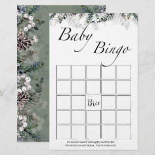 Evergreen baby bingo-spel