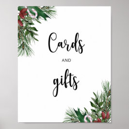Evergreen CARDS OCH GIFTS Poster