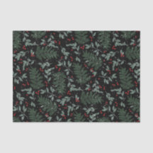 Evergreen Cheer Tissue Paper