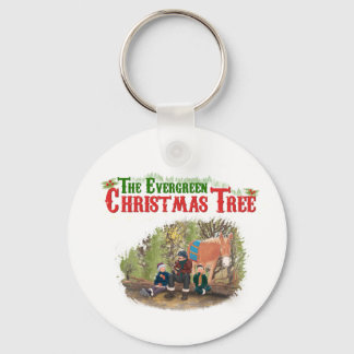 Evergreen Christmas Tree Keychain Nyckelring