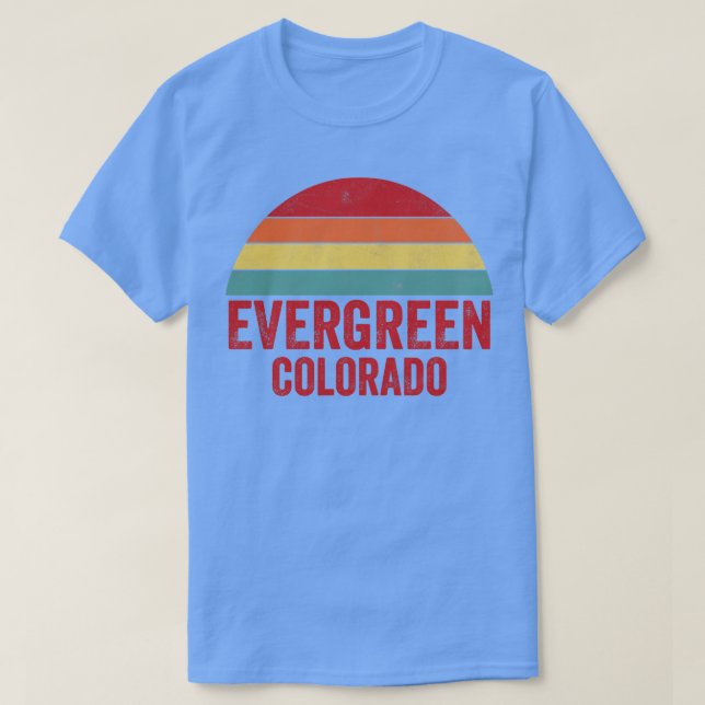 Evergreen Colorado T Shirt (Design framsida)