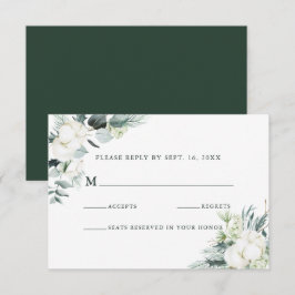 Evergreen & Cotton Flowers Elegant bröllop OSA