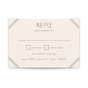 Evergreen Diamond Bröllop OSA Card Kort