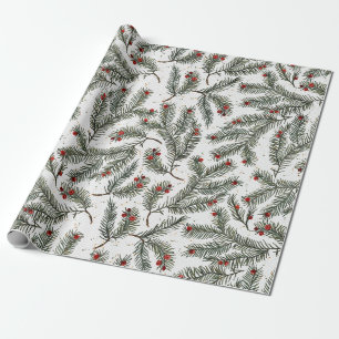 Evergreen Elegance Presentpapper
