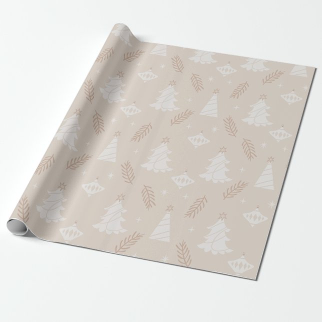 Evergreen Elegance Wrapping Papper Presentpapper (Utrullad)