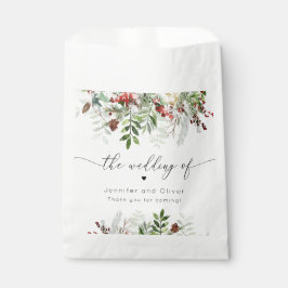 Evergreen elegant Vinterbröllop jul