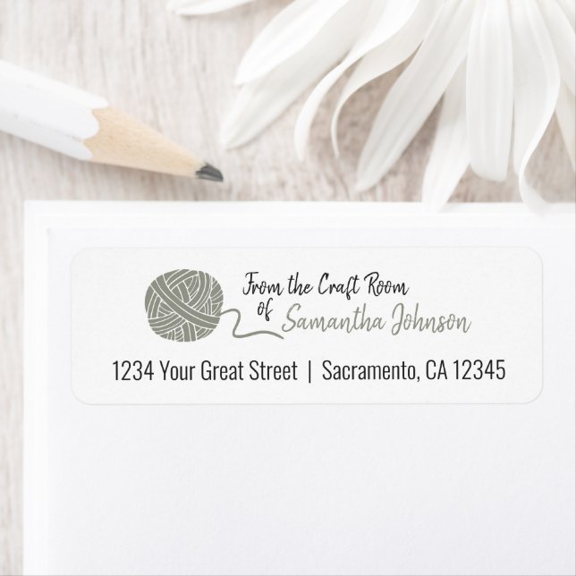 Evergreen Fog från karftrummet med etikett Returadress Etikett (Insitu)