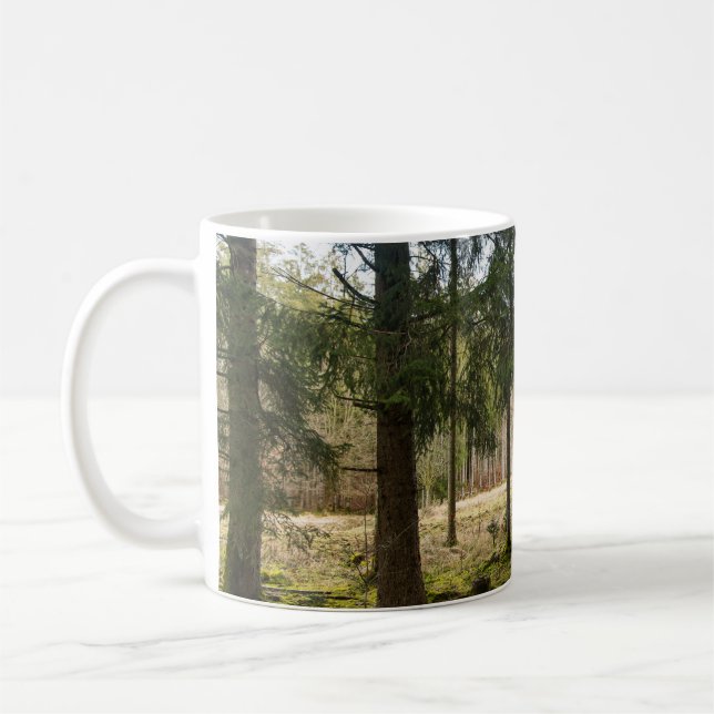 Evergreen Forest Bliss 2 Kaffemugg (Vänster)