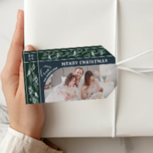 Evergreen Garland Modern Photo jul