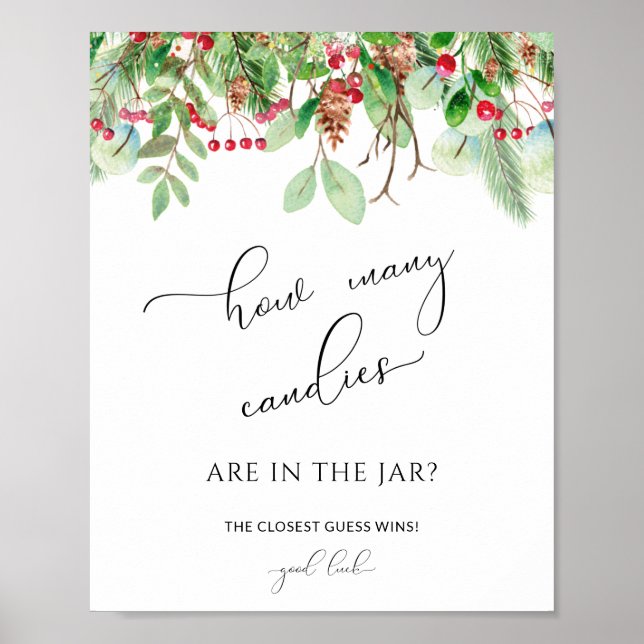 Evergreen gissar hur många kaner som finns i Burk Poster (Framsidan)