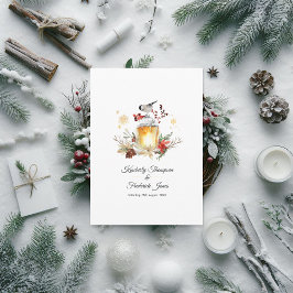 Evergreen Gräs och Spruce Winter Wedding Charm Program