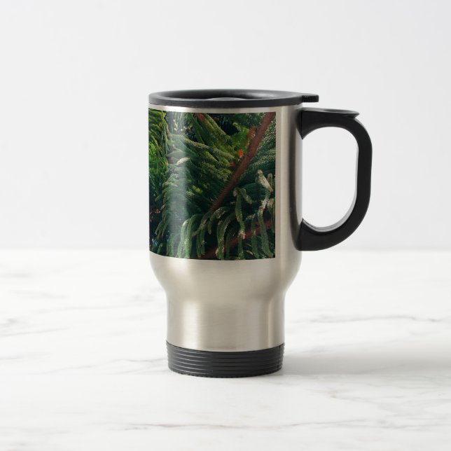 Evergreen gräs-träd conifer resemugg (Höger)