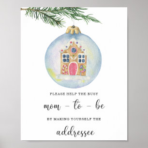 Evergreen gren - Hjälp Busy Mamma Poster