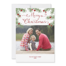 Evergreen Hälsning - julfotoport