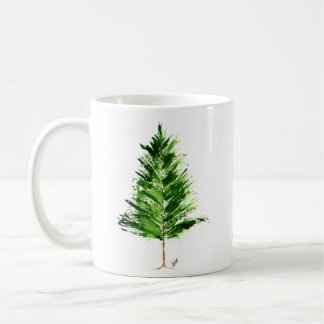 Evergreen Helgdag Coffee Mugg White