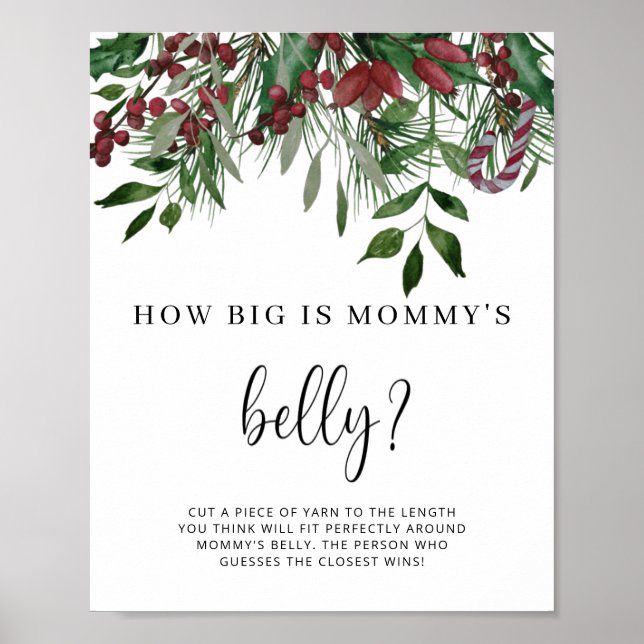 Evergreen hur stort är mamma Bebelly-spelet? Poster (Framsidan)