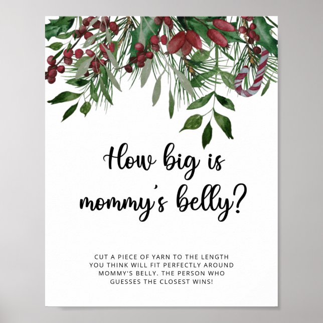 Evergreen hur stort är mamma Bebelly-spelet? Poster (Framsidan)