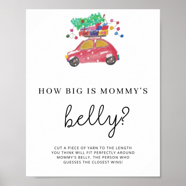 Evergreen hur stort är mamma Bebelly-spelet? Poster (Framsidan)
