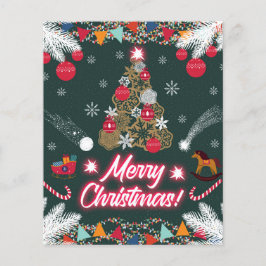 Evergreen Joy från jul Flygblad