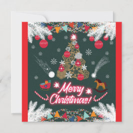 Evergreen Joy från jul Julkort