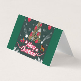 Evergreen Joy från jul Kort