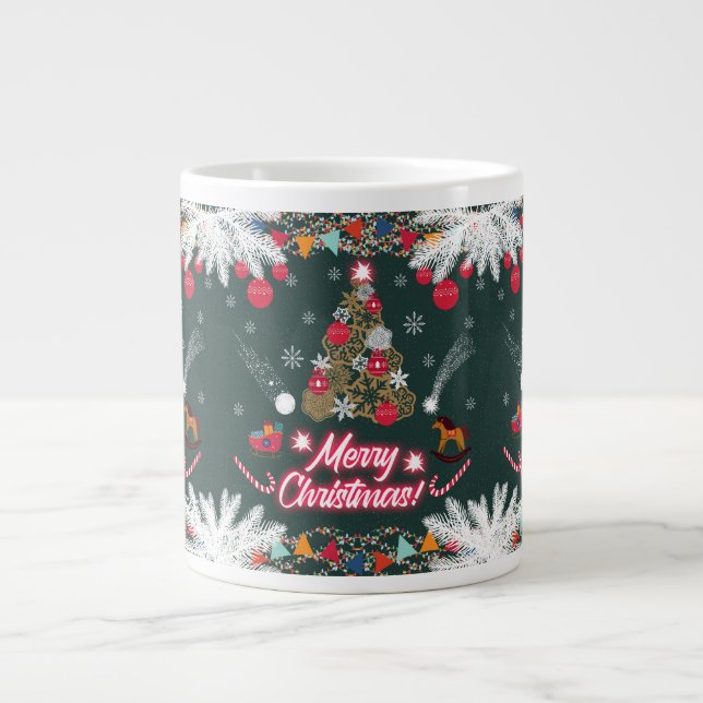 Evergreen Joy of Christmas Jumbo Mugg (Framsidan)
