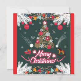 Evergreen Joy of Christmas Tack Kort