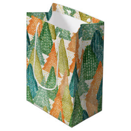 Evergreen Julgranar, färglös skog