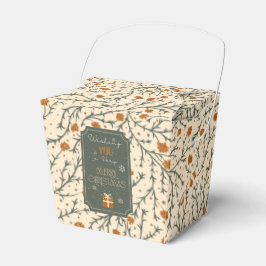 Evergreen Kisses Under the Mistletoe Take Out Box Presentaskar