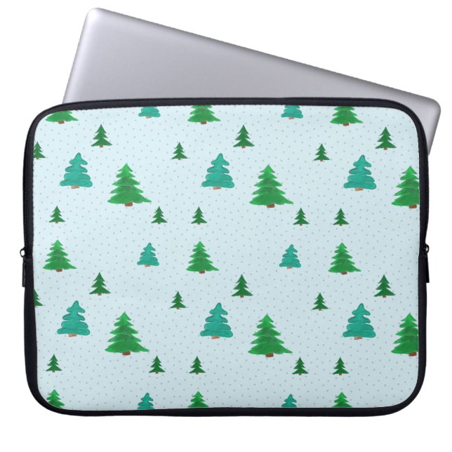 Evergreen laptop sleeve (Framsidan)