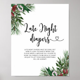 Evergreen Late-dagstidningsspel Poster