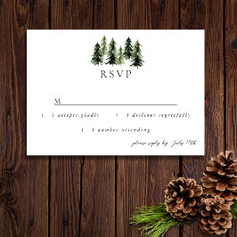 Evergreen Mountain Glen White Grönt Black OSA Kort