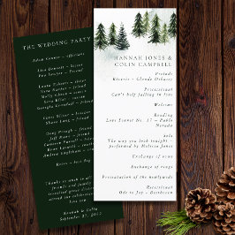 Evergreen Mountain Glen White Grönt Black Program