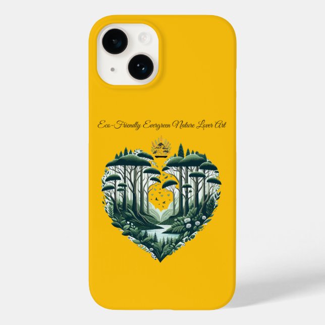 Evergreen Nature Älskare Art (Baksida)