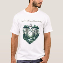 Evergreen Nature Älskare Art T Shirt